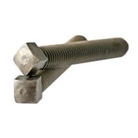 FT 5/16-18 x 1 Coarse Thread Square Head Set Screw Oval Point Low Carbon Steel Case Hardened Plain Finish Pk 100 FT 5/16-18 x 1 Coarse Thread Square Head Set Screw Oval Point Low Carbon Steel Case Hardened Plain Finish Pk 100