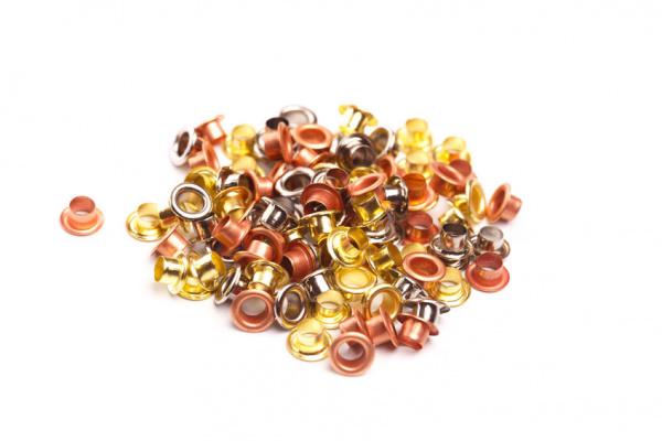Wholesale Metal Brass Eyelets with Washer Small Round Metal