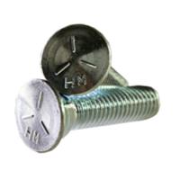 SHORPIOEN Grade 5 Plow Bolt with Number 3 Head Zinc 1/2-13 x 2 1/4 BC-5036BP Box of 300 SHORPIOEN Grade 5 Plow Bolt with Number 3 Head Zinc 1/2-13 x 2 1/4 BC-5036BP Box of 300