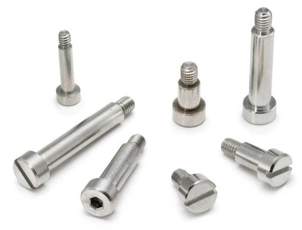 18-8 Stainless Steel Precision Shoulder Screw Thread Size M3-0.5 FastenerParts 