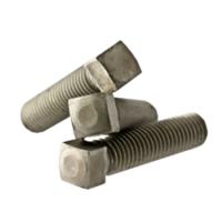 5/16-18 x 3/4 Coarse Thread Square Head Set Screw Oval Point Low Carbon Steel Case Hardened Plain Finish Pk 100 FT 