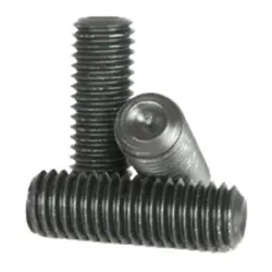 Cup Pt Socket Set Screw Alloy Plain 
