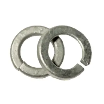 25 pcs 3/8" Hi Collar Split Lock Washer Steel Alloy Black Oxide High Collar 