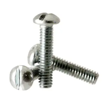 1/4\"-20X6\" (Ft)  M/S Round Hd Slotted Zinc CR+3