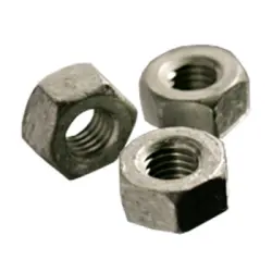 Heavy Hex Nut, A563 A, Hot Dip Galvanized (Inch)