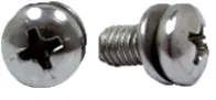 M3-0.50x12 Mm,(Ft), Spring Lock Washer Machine Screw Pan Head Phillips Sems Stainless A2 (18-8)