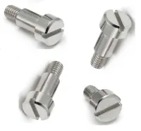 Stainless Precision Slotted Shoulder Screws