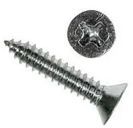 Tapping Screw Type A Zinc Low Carbon Inch