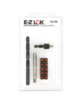 E-Z LOK&trade; Thread Repair Kit for Metal - Standard Wall - 1/4-20 x 7/16-14