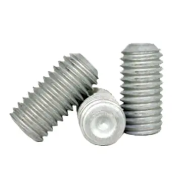 #10-32X3/16\"  Cup Socket Set Screw Alloy Mechnical Zinc