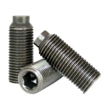#4-40X1/8\"  Half Dog Socket Set Screw Alloy Plain