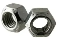 Grade C Hex All Metal Cone Locknut, Zinc CR+3 & Wax (Inch), Taiwan