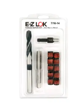 E-Z LOK&trade; Thread Repair Kit for Metal - Standard Wall - 7/16-14 x 5/8-11