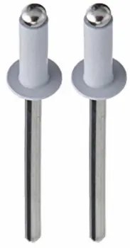 Steel / Steel Zinc Cr+3 Dome Head Blind Rivet SBS 4-2 1/8