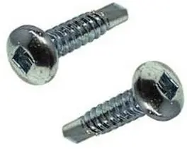 #8-18x1\",(Ft) Pan Head Square,#2 Point Self Drilling Screws Zinc CR+3
