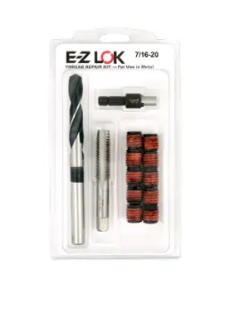 E-Z LOK&trade; Thread Repair Kit for Metal - Standard Wall - 7/16-20 x 5/8-11