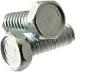 #6-32x1/2\",(Ft) Machine Screw Indented Hex Head Unslotted Coarse Zinc CR+3