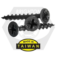 #10-8x5\" Bugle Head Phil Coarse Proferred Drywall Screw Black Phosphated (Taiwan)