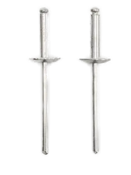 Aluminum / Aluminum Large Dome Head Blind Rivet ABA 6-8L 3/16 