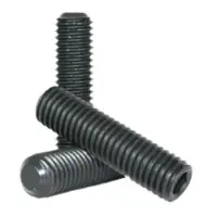 Flat Point Socket Set Screw Alloy Black Ox