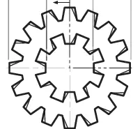 Internal/External Tooth Lock Washer Zinc CR+3