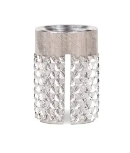 E-Z LOK Brass Threaded Inserts For Plastic - 3/8-16 Flush Style, Pack Of 10, For Thermoplastics & 3D Prints