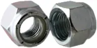 Nylon Insert Locknut, Grade A, Zinc Clear CR+3 (Inch)