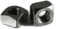 Square Nuts, Grade 2, Zinc CR+3 (Inch)