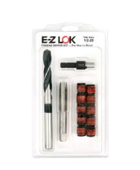 E-Z LOK&trade; Thread Repair Kit for Metal - Thin Wall - 1/2-20 x 5/8-11