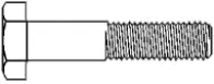 3/8-16x1 1/2 Hex Bolts, A307 Grade A, Zinc Yellow CR+6(Inch)