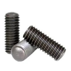 Oval Point Socket Set Screw Alloy Black Ox 
