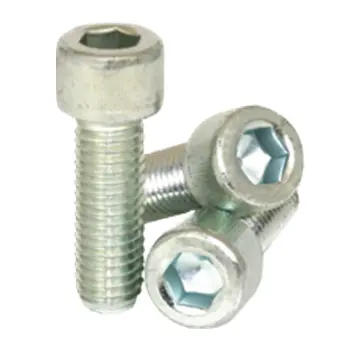 #8-32X3/8\" (Ft)  Socket Cap Screw Alloy Zinc Bake CR+3