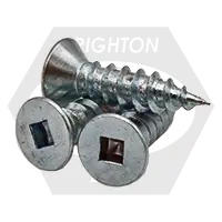 Tapping Screw, Type A, Zinc CR+3 (Inch)