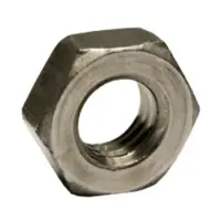 Hex Machine Screw Nut, Plain (Inch)