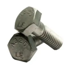 Heavy Hex Structural Bolt A325 Type 1 Plain USA Inch