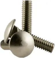 1/2-13x1 1/2,(Full Thd) Stainless 316 Carriage Bolts