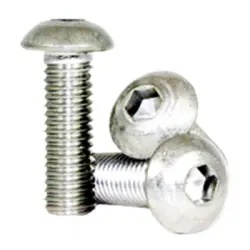 Button Socket Cap Stainless Steel 18 8 Inch