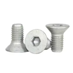 Flat Socket Cap Mechanical Zinc Alloy Inch