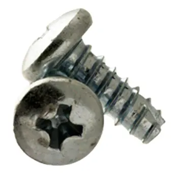 #6-20X1\" Indent Hwh Sl (Ft)  Type-25(Bt),Thread Cutting Screw Zinc