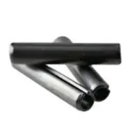 M3 x 30 MM Roll Pin Spring Pin Medium Carbon Steel Black Oxide 