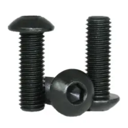 Button Socket Cap Thermal Black Oxide Alloy Inch