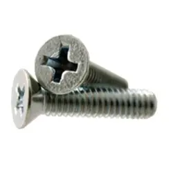 Machine Screw Flat Head Phillips Zinc cr 3 Inch 