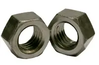 Hex Nut, Din 934, Cl 8, Zinc CR+3, Med. Carbon (Metric)