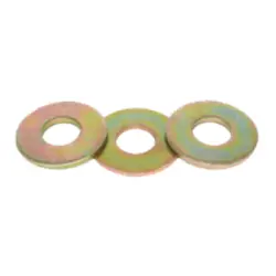 USS Flat Washer Thru Hardened Zinc Yellow USA Inch