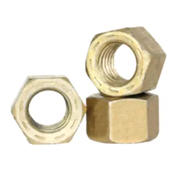 7/16\"-14  L9 Alloy Hex Nut Cad-Yellow(USA)