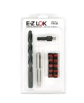E-Z LOK&trade; Thread Repair Kit for Metal - Thin Wall - 7/16-20 x 9/16-12
