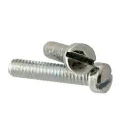 Machine Screw Fillister Head Slotted Zinc cr 3 Inch
