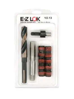 E-Z LOK&trade; Thread Repair Kit for Metal - Standard Wall - 1/2-13 x 3/4-10