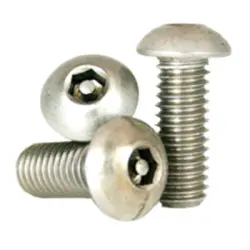 Button Socket Cap Tamper Resistant Stainless Steel 18 8 Inch