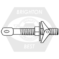 Toggle Bolt Acoustical, Zinc CR+3